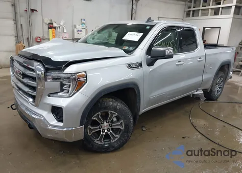 2021 GMC Sierra 1500 4Wd Standard Box Sle из США, поврежденный, VIN 1GTR9BED9MZ253095